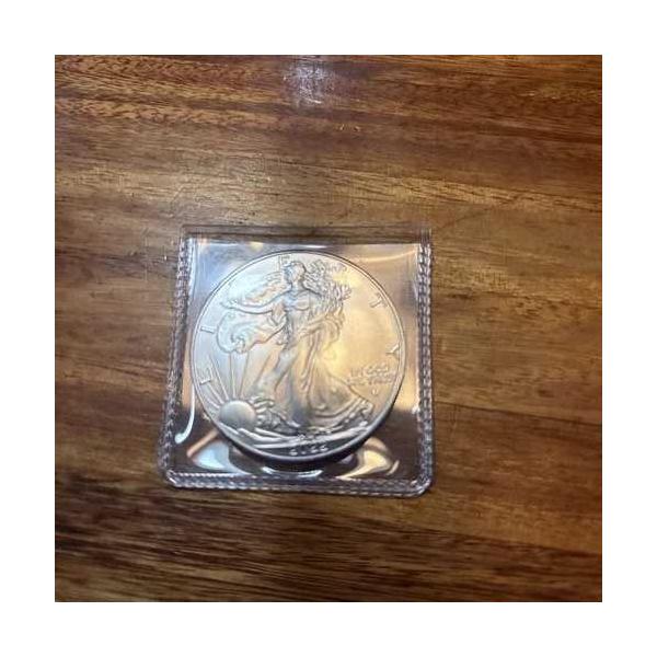 2022年アメリカンシルバーイーグル1オンス純度.999銀貨1ドル硬貨