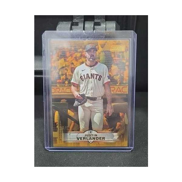 Topps Stadium Club 2025 ジャスティン・バーランダー #162 38/50 サンフランシスコ・ジャイアンツ
