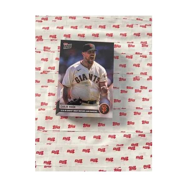 カルロス・ロドン - 2022 Topps Now - ジャイアンツデビュー戦で12奪三振 - サンフランシスコ・ジャイアンツ
