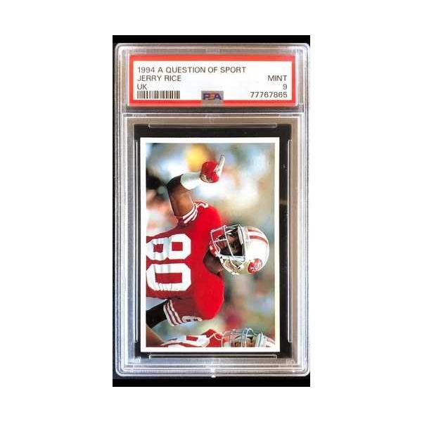 ジェリー・ライス 1994年 A Question of Sport PSA 9 ミント NFL サンフランシスコ・49ers