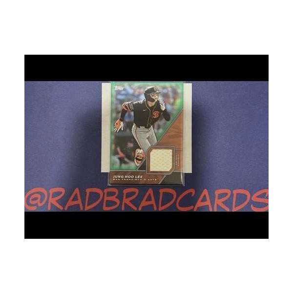 MLB サンフランシスコ・ジャイアンツ 26 Topps イ・ジョンフ MLM-JL レリックカード 49/99