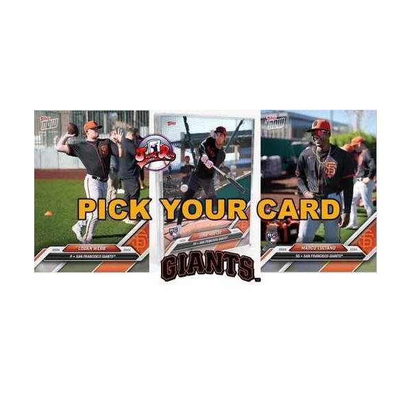 2024年サンフランシスコ・ジャイアンツ Topps NOW 開幕戦への道 あなたがカードを選ぶ