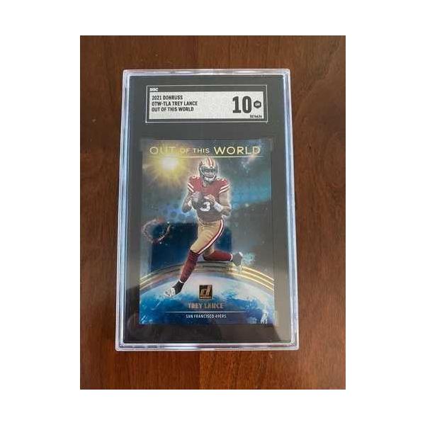 2021 ドンラス アウト・オブ・ディス・ワールド トレイ・ランス #OTW-TLA サンフランシスコ49ers RC SGC 10