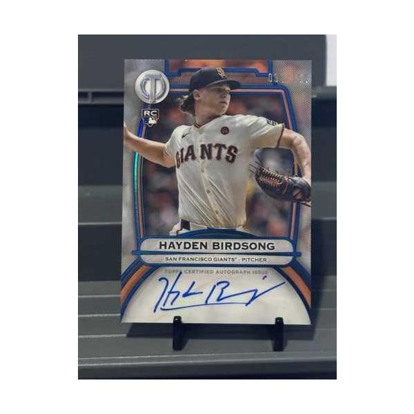 2025 Topps Tribute Hayden Birdsong Auto Blue /150 TA-HB サンフランシスコ・ジャイアンツ