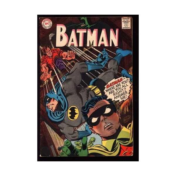 バットマン #196 5.0 // カーマイン・インファンティーノ表紙 DCコミックス 1967