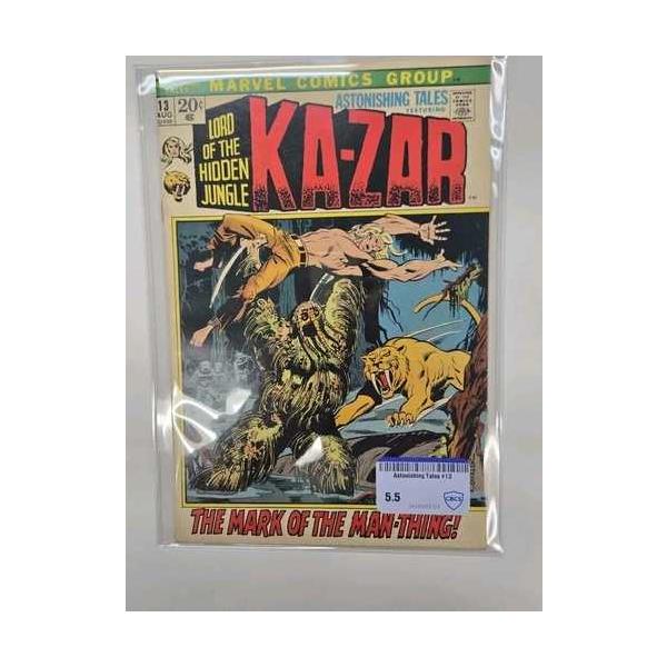 アストニッシング・テイルズ第13号 1972年8月 マンシング3回目の登場 初表紙掲載 CBCS 5.5