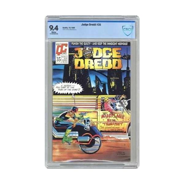 ジャッジ・ドレッド #35 CBCS 9.4 1989 19-2A98398-058