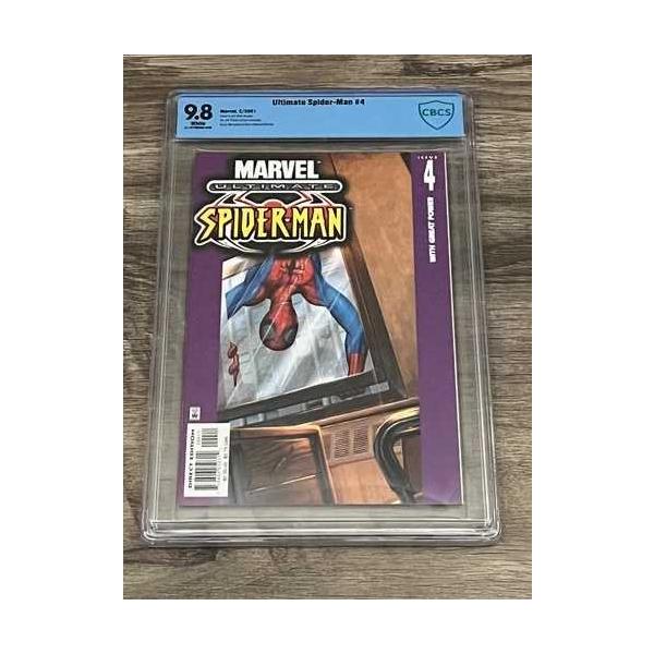アルティメット・スパイダーマン第1巻第4号 CBCS 9.8 2001年 4回目の登場 ほぼ新品/新品