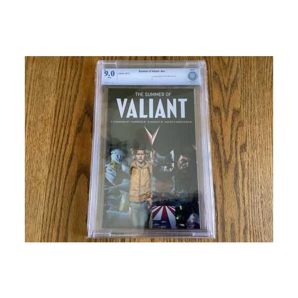 THE SUMMER OF VALIANT TPB 2012、CBCS 9.0 ホワイト、1ST VALIANT VEI TPB
