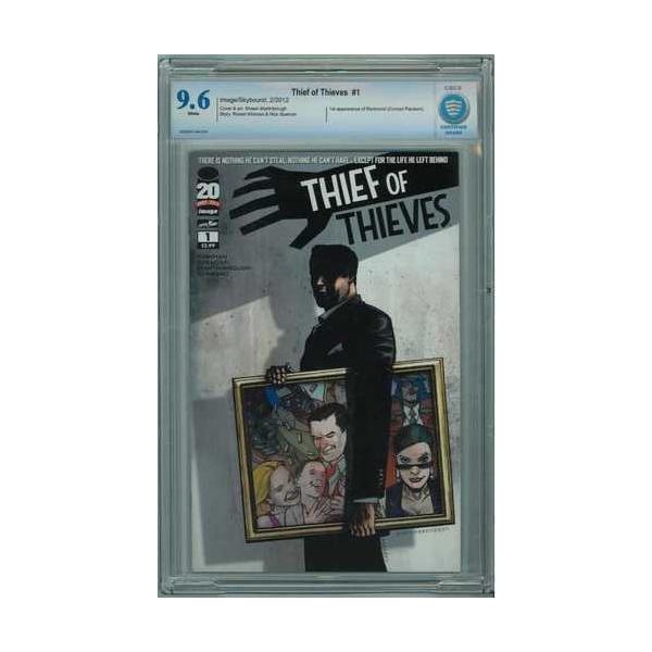 泥棒の中の泥棒 #1 CBCS 9.6 高評価 ロバート・カークマン ホワイトページ 2012