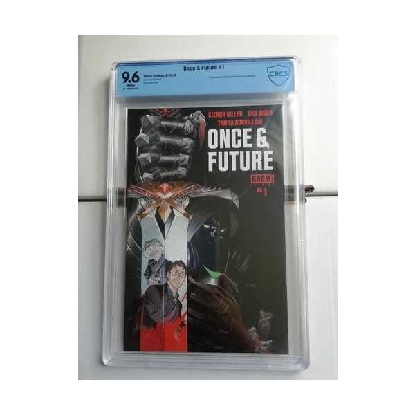 ONCE &amp; FUTURE #1 CBCS 9.6 BOOM STUDIOS 初登場 ブリジットとダンカン・マグワイア