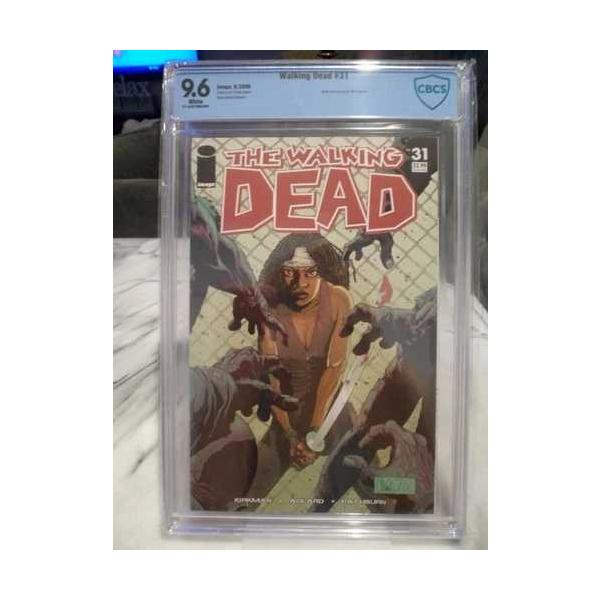 ウォーキング・デッド #31 CBCS 9.6 Image 2006 ミショーン ホワイトページ ロバート・カークマン 非CGC