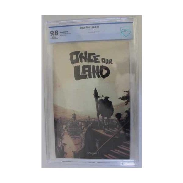 Once Our Land #1 初版 CBCS 9.8 - Scout Comics