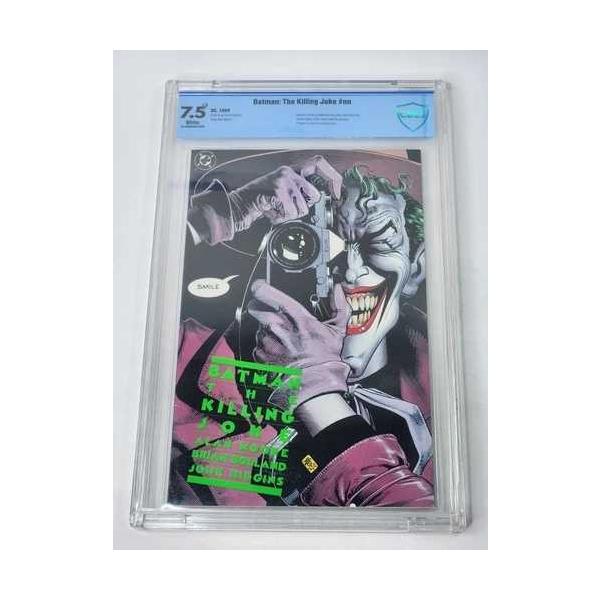 バットマン キリングジョーク 初版 CBCS 7.5 WP アラン・ムーア ブライアン・ボランド DC 1988