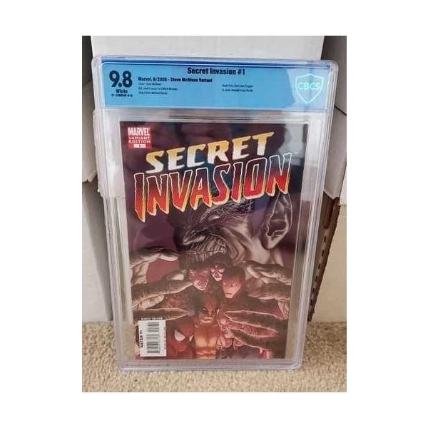 シークレット・インベージョン #1 マクニブン 1:25 バリアント CBCS 9.8 Disney+ 相当 CGC 9.8