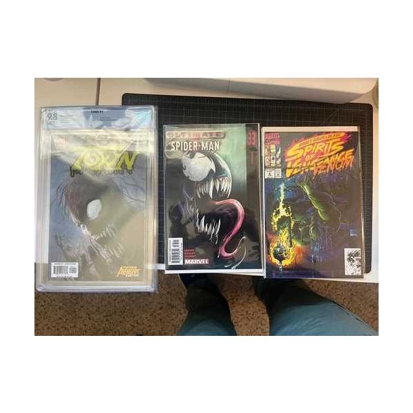 トキシン1 CBCS 9.8 2005 マーベル＆アルティメットスパイダーマン33 VF/NM ヴェノム初登場コミック