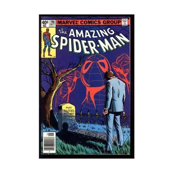アメイジング・スパイダーマン #196 5.0 // マーク・ジュエラーズ マーベル・コミックス 1979