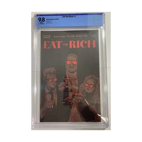 Eat The Rich 1 CBCS 9.8 -注目の新シリーズ- (CGC鑑定済みではありません)