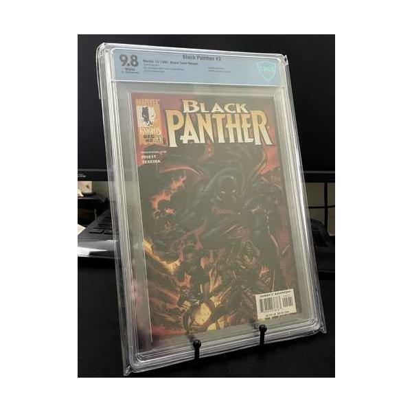 ブラックパンサー #2 - CBCS 9.8 - オコエ初登場 - ブルース・ティム (1998) 旧版/希少