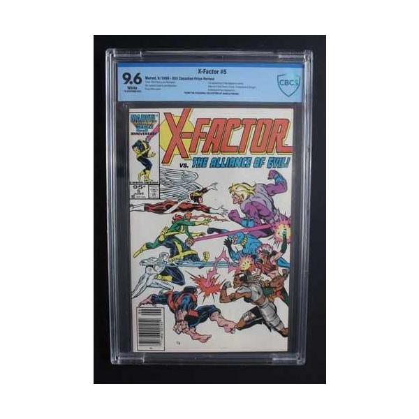 X-FACTOR #5 初登場 アポカリプス（X-MEN映画1986年版）カナダ版 CBCS 9.6