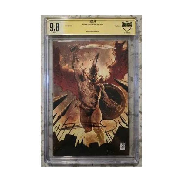 300 #1 フランク・ミラー直筆サイン入り 9.8 25周年記念バリアント ダークホース 2023年3月 CBCS