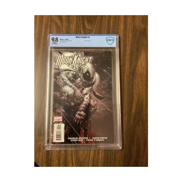ムーンナイト #2 (2006) CBCS 9.8 WP チャーリー・ヒューストン デヴィッド・フィンチ ディズニー+の人気番組