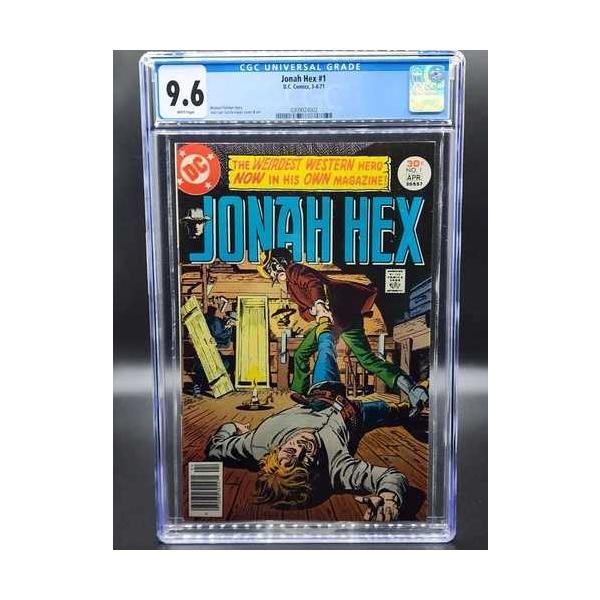 ジョナ・ヘックス #1 CGC 9.6 ホセ・ガルシア＝ロペスによるカバー＆アート！ホワイトページ！(#0309024002)