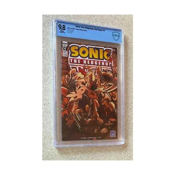 ソニック・ザ・ヘッジホッグ バッドガイズ #4 (IDW 2020) -- ダイアナ・スケリー バリアントカバー -- CBCS 9.8