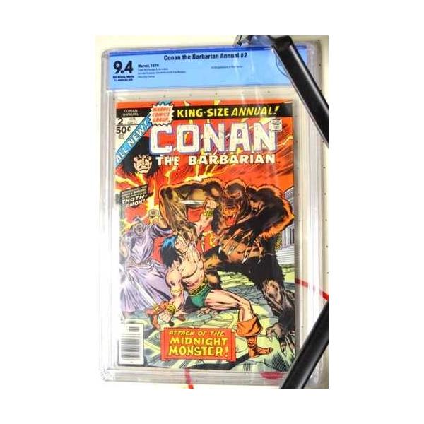 コナン・ザ・バーバリアン キングサイズ・アニュアル #2 CBCS 9.4!!!