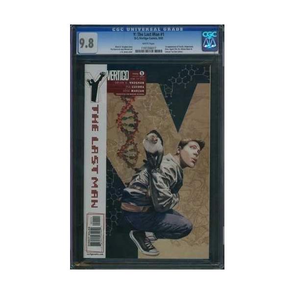 Y: The Last Man #1 CGC 9.8 ヨリック初登場！ヴォーン DC Vertigo Comic 2002