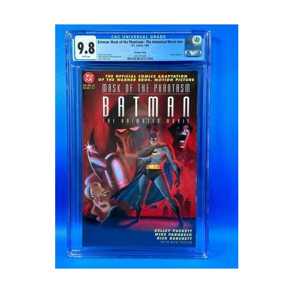 バットマン：マスク・オブ・ザ・ファンタズム：アニメ映画 - プレステージ - DC - CGC 9.8 NM/MT