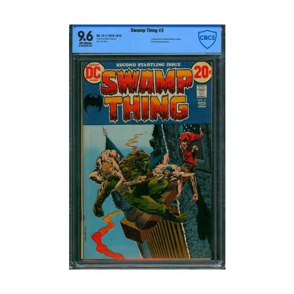 スワンプシング #2 CBCS 9.6 パッチワークマンとドクター・アーケイン初登場！ DCコミック 1972年