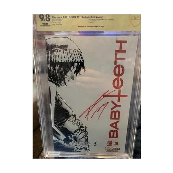 ベイビーティース #2 CBCS 9.8 SS ドニー・ケイツ ?SDCC限定、白黒バリアント?