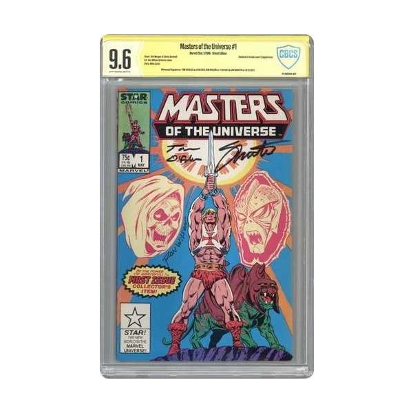 マスターズ・オブ・ザ・ユニバース 1D CBCS 9.6 目撃者：シグ・デファルコ/??ウィルソン/シューター 1986