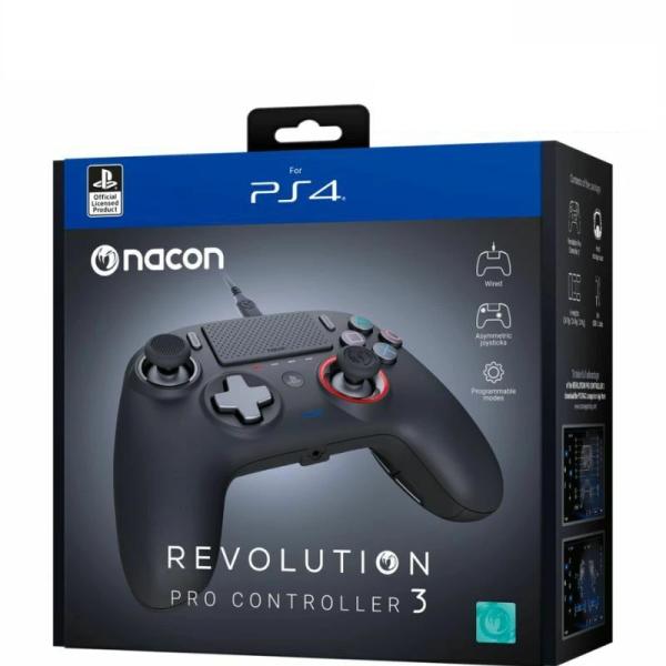 nacon ゲームコントローラー　プロコントローラー3 revolution Nacon Revolution Pro Controller 3 PS4 コントローラー 背面ボタン PC
