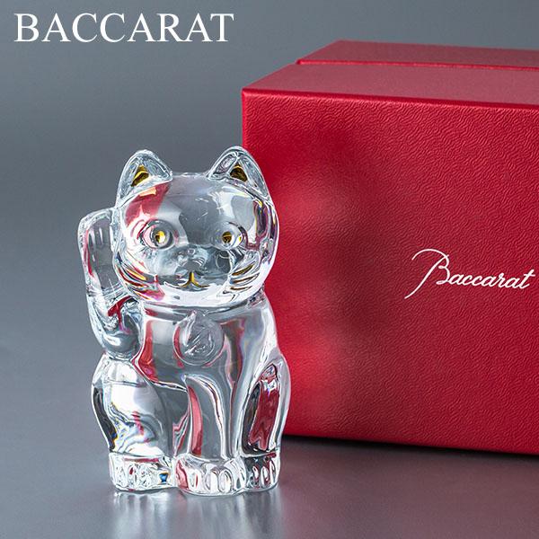 バカラ まねき猫 置物 クリスタル ガラス クリア 2607786 Baccarat