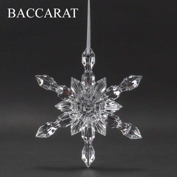 バカラ Baccarat オーナメント ノエル スノーフレーク シルバー