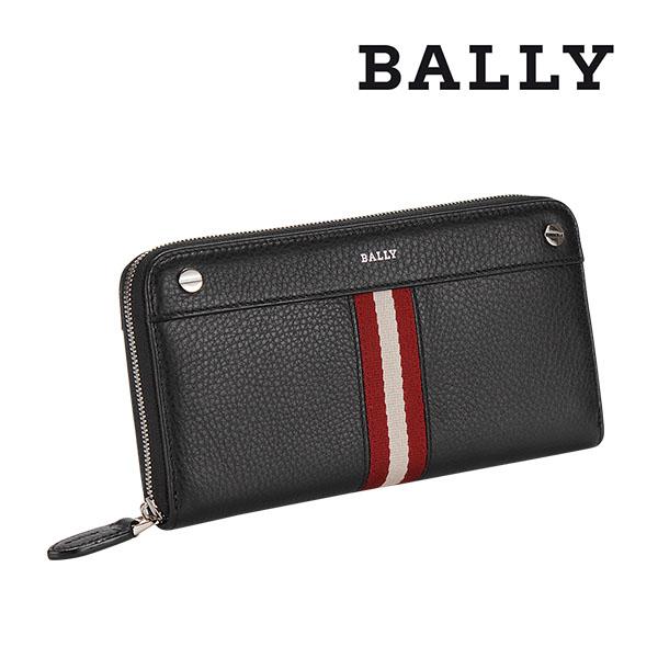 バリー Bally ラウンドファスナー 長財布 GROSVENOR STRIPES 40