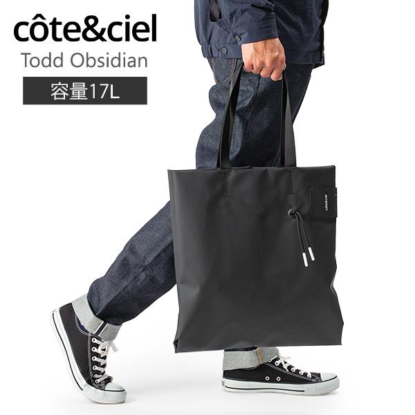 côte&ciel Todd Obsidian ブラックトートバッグ Cote&Ciel（コートエシエル） 【並行輸入品】 トートバッグ トッド