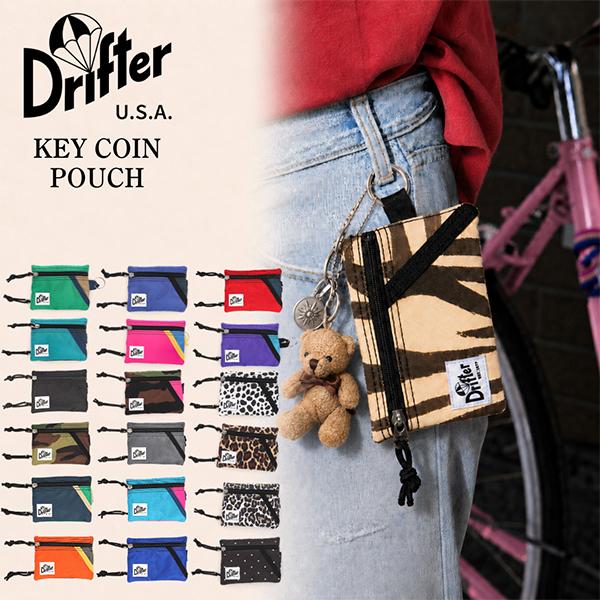 【並行輸入品】 ドリフター Drifter KEY COIN POUCH  キーコインポーチ コインケース  小銭入れ