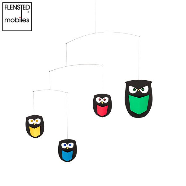 FLENSTED mobiles フレンステッド モビール インテリア モビール 吊るし飾り ベビーモビール フクロウ 北欧 デンマーク製 赤ちゃん オーナメント 雑貨 子ども部屋