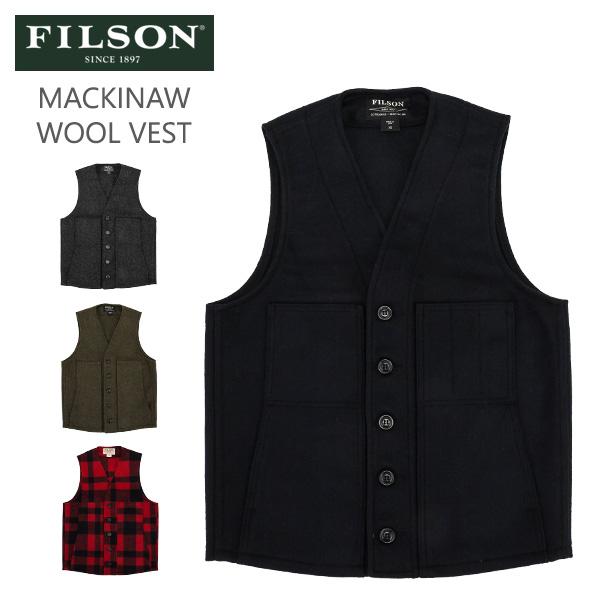 FILSON フィルソン ベスト マッキーノ ウール メンズ MACKINAW FILSON フィルソン ベスト マッキーノ ウール メンズ MACKINAW