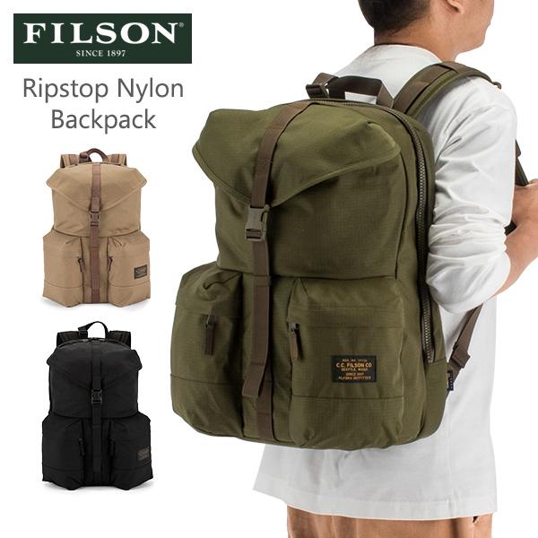 FILSON フィルソン リップストップ ナイロン バックパック FILSON フィルソン リップストップ ナイロン バックパック