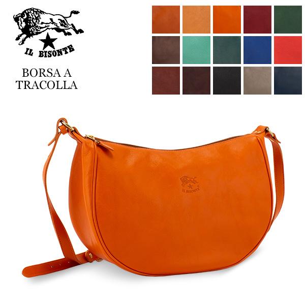 イルビゾンテ ] Il Bisonte ショルダーバッグ 三日月型 A0322M P BORSA 