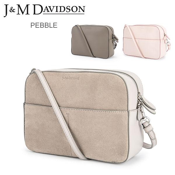 在庫限り J&M Davidson ジェイ&エムデヴィッドソン ショルダーバッグ ぺブル Bags PEBBLE バッグ カバン レザー