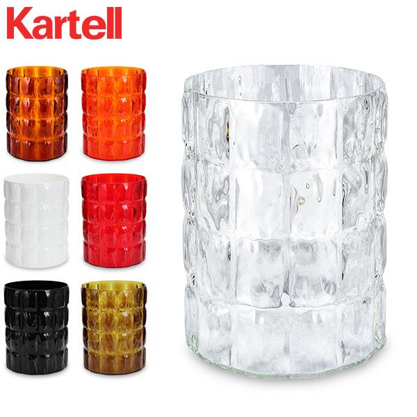 Kartell カルテル マラッセ Matelasse Crystal 1225 花瓶 ゴミ箱 Kartell カルテル マラッセ Matelasse Crystal 1225 花瓶 ゴミ箱