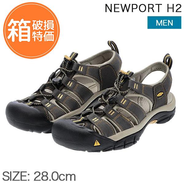 【訳あり：箱破損】キーン KEEN サンダル スポーツサンダル ウォーターフロント ニューポート H2 メンズ スニーカー スポサン シューズ 父の日アウトレット