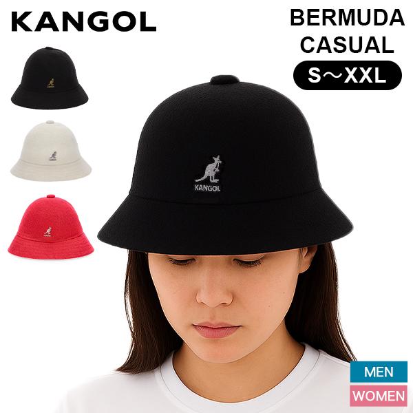 即納*希少!入手困難★KANGOL★BERMUDA CASUAL HAT★0397BC BLACK Kangol Unisex Bermuda Casual Bucket Hat 0397BC Black Gold