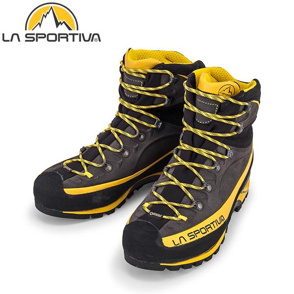 La Sportiva 登山靴 ハイカット グレー/イエロー（LA うつら SPORTIVA 