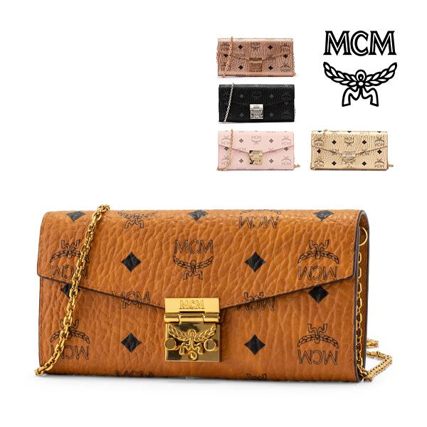 エムシーエム MCM 長財布 パトリシア クロスボディウォレット